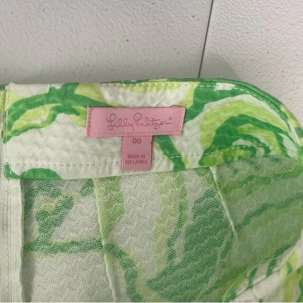 Lilly Pulitzer Liza Shorts Heartbreakers Size 00